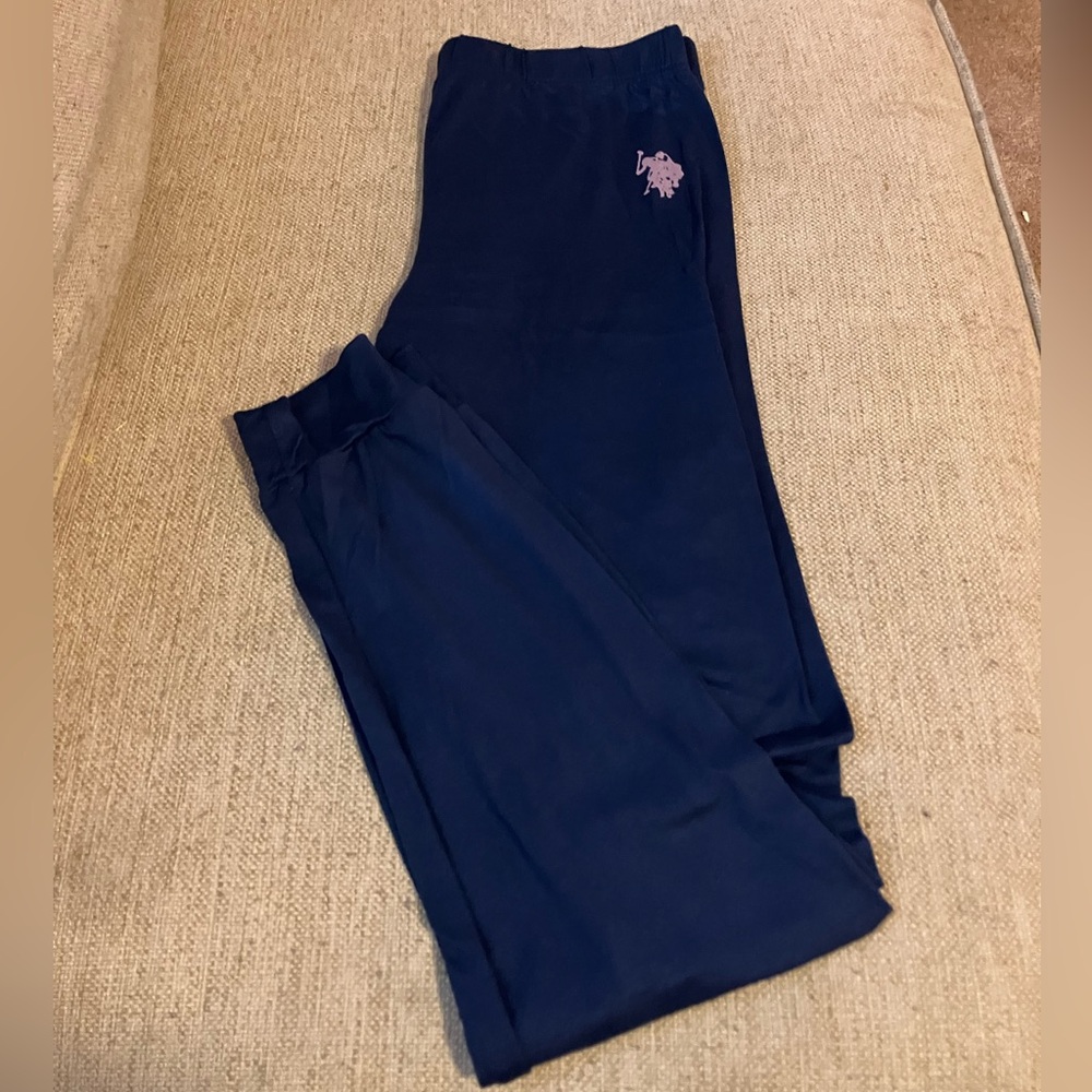 Polo blue and pink leggings